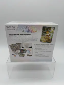 Pokemon Prismatic Evolutions Pokemon Center Elite Trainer Box (Rip Shown Pics) - Image 5
