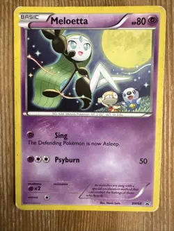 Meloetta - BW68 - Pokemon Black & White Promo HP - Image 1