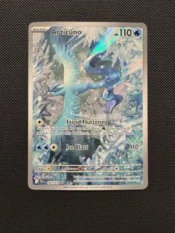 Pokemon TCG Articuno 161/159 Sv09: Journey Together Illustration Rare Near Mint - Image 1