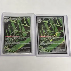 2025 POKEMON DESTINED RIVALS TEAM ROCKET'S SPIDOPS 187/182 ILLUSTRATION RARE - Image 1
