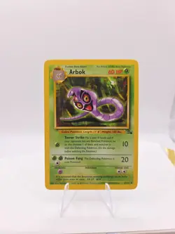 Pokemon Arbok 31/62 Fossil Regular - Image 1