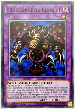 LED2-EN005 Thousand-Eyes Restrict - Common 1st Edition Near Mint YuGiOh Card - Image 1