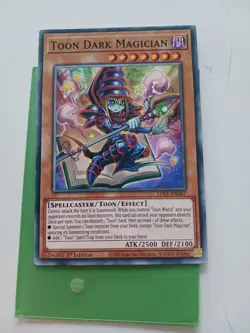 TOON DARK MAGICIAN GIRL 1ST EDITION RARE LDS1 EN067 YUGIOH Card - Image 1
