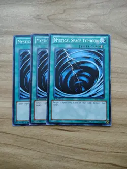 Yu-Gi-Oh! - Mystical Space Typhoon 3X - Full Playset - Image 1