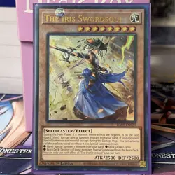 YuGiOh! - The Iris Swordsoul - RA01-EN023 - 1st Edition - Super Rare - Image 1