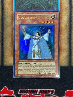 Yugioh Lyla, Lightsworn Sorceress LODT-EN019 Ultra Rare NM - Image 1