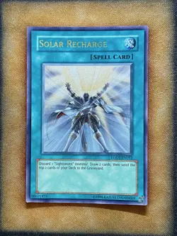 Yugioh Solar Recharge LODT-EN052 Ultra Rare LP - Image 1