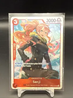 Sanji OP10-005 Royal Blood One Piece English TCG Super Rare SR - Image 2