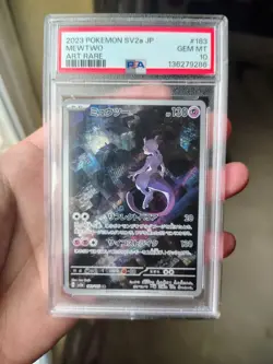 2023 Pokemon Mewtwo 183 Sv2a: Pokemon Card 151 Holo (Japanese) - PSA 10 - Image 1