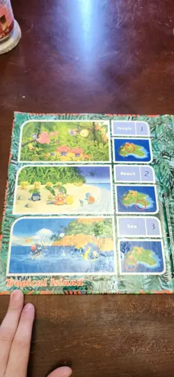 Pokemon Southern Islands Collection Binder with Cards - Image 2