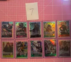 One Piece mixed lot of 10 super rare (SR) - READ DESCRIPTION FOR CARD LIST - 7 - Image 1