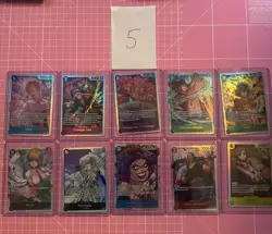 One Piece mixed lot of 10 super rare (SR) - READ DESCRIPTION FOR CARD LIST - 5 - Image 1