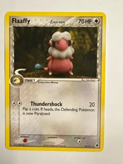 Flaaffy (Delta Species) 30/101 Dragon Frontiers Pokemon Card - Image 1