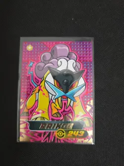 Pokemon Raikou 243 Flash Edition Limited Edition Foil Card 2024 - Image 1