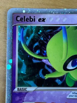 Celebi EX 17/17 Ultra Rare Reverse Holo POP Series 2 2005 Pokemon TCG Card - Image 2