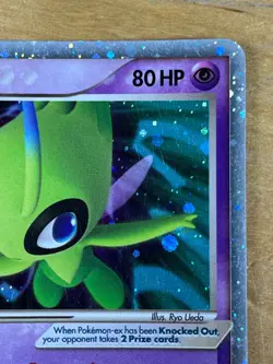 Celebi EX 17/17 Ultra Rare Reverse Holo POP Series 2 2005 Pokemon TCG Card - Image 3