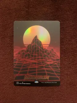 Mountain (418) Secret Lair Drop Series NM+ Foil Card Magic Gathering MTG Card X1 - Image 1