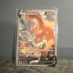 Pokemon Charizard V 017/172 Swsh09: Brilliant Stars Ultra Rare Holo Card 220 HP - Image 1