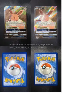 Pokemon TCG Deutsch Single Card Einzelkarte SM 233 Eevee Evoli GX Promo Rare - Image 1