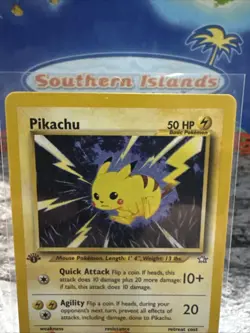 Pokemon Pikachu TCG Neo Genesis 1st Edition Card 70/111 Regular - Image 2
