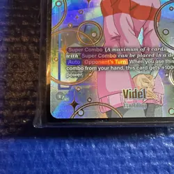 1st Anniversary Promo Alternate Art Dragon Ball Card Fusion World. Videl FS02-10 - Image 5