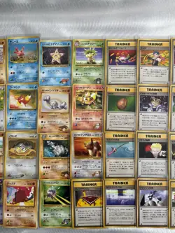 Vintage Japanese Pokemon 83 Card Lot Commons, Uncommons NM LP MP - Image 4