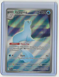 🔥🔥Pokemon TCG Dewgong 097/094 Illustration Rare Card English Phantasmal Flames - Image 1