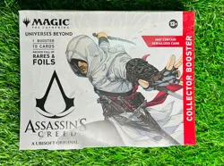 MTG Assassins Creed Omega Collector Booster Pack Box Sealed - Image 1