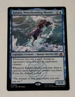 MTG Katara, Waterbending Master-Avatar: The Last Airbender Eternal-Legal NM - Image 1