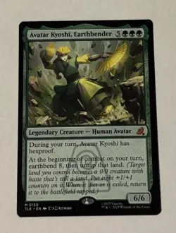MTG Avatar Kyoshi, Earthbender - Avatar: The Last Airbender: Eternal-Legal LP - Image 1