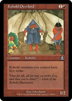 Kobold Overlord Legends MTG NM - Image 1