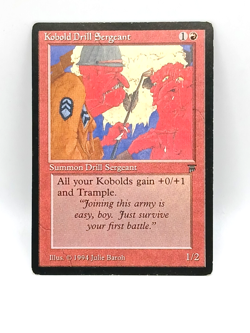 MTG Legends Kobold Drill Sergeant LP - Image 1