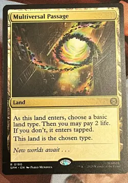 Multiversal Passage - MTG SPM Spider-Man - M/NM - looks great, never played - Image 1