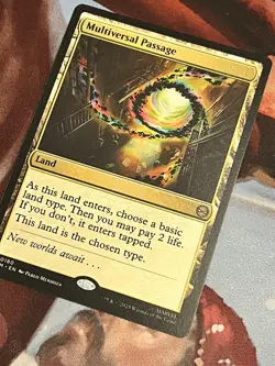 Multiversal Passage - MTG SPM Spider-Man - M/NM - looks great, never played - Image 3