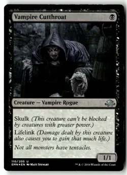 MTG Foil Vampire Cutthroat - Eldritch Moon Moderately Played English - Image 1