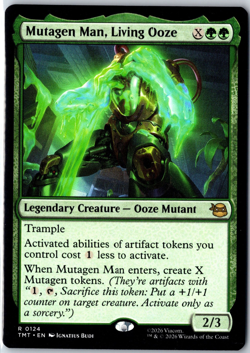 Mutagen Man, Living Ooze R Teenage Mutant Ninja Turtles 124 NM - MTG - Image 1