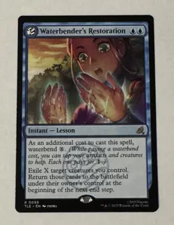 MTG Waterbender's Restoration - Avatar: The Last Airbender: Eternal-Legal NM - Image 1