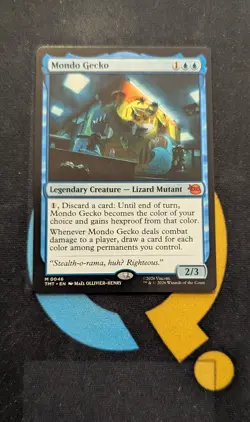 Mondo Gecko Mythic TMT 046 Teenage Mutant Ninja Turtles MTG - Image 1