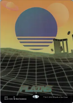 Plains - Foil - Secret Lair Shades Not Included - 415 NM - Image 2