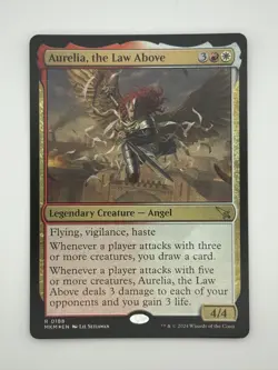 Aurelia, the Law Above | Foil | Murders at Karlov Manor | Near Mint - Image 1