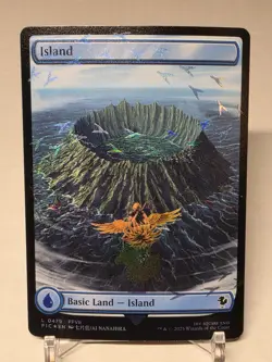 Island (Chocobo Track Foil) Commander: Final Fantasy Foil - Image 1