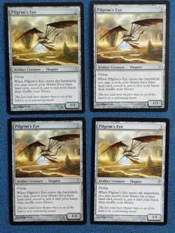 MTG 4x Pilgrim's Eye x4 NM Worldwake Magic the Gathering Playset - Image 1