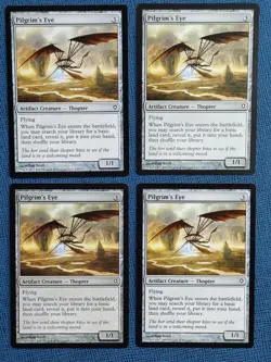 MTG 4x Pilgrim's Eye x4 NM Worldwake Magic the Gathering Playset - Image 2
