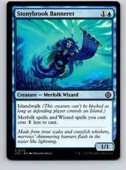Magic the Gathering Stonybrook Banneret The Lost Caverns of Ixalan Commander MTG - Image 1