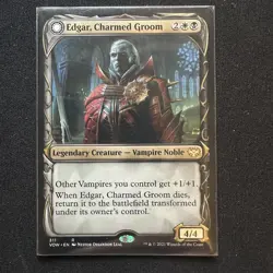Edgar, Charmed Groom Edgar Markov’s Coffin – Innistrad Crimson Vow – NM – MTG - Image 1