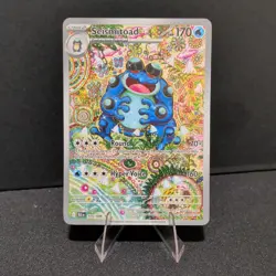 Seismitoad 105/086 Full Art Illustration Rare Holo - Sv: Black Bolt Pokemon TCG - Image 1