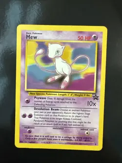 Pokemon Mew Wizards Black Star Promo 8 1999 - Image 1