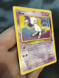 Pokemon Mew Wizards Black Star Promo 8 1999 - Image 5
