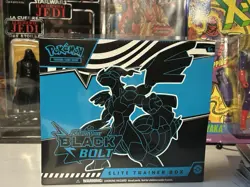 Pokemon TCG Scarlet & Violet Black Bolt Elite Trainer Box Sealed 2024 English - Image 1