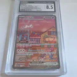 Pokemon Mew ex 053 Sv: Scarlet & Violet Promo Holo CGC 8.5 180 HP - Image 3